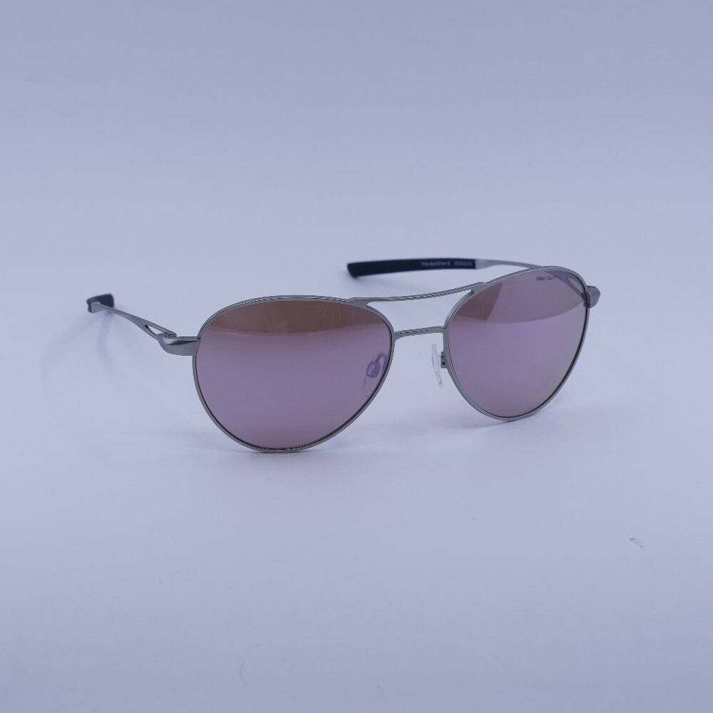 NIKE ACE DRIVER I E EV24042 902 Sunglasses Silver Aviator Frame, Tint Lenses